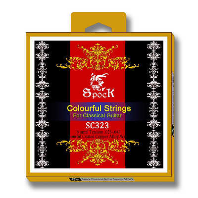 Colourful Classical Guitar Strings SPOCK SC323