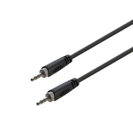 1 x moulded 3.5mm stereo Jack plug - 1 x moulded 3.5mm stereo Jack plug Roxtone RACC240L1.5