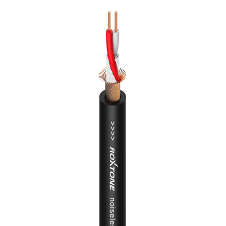 Microphone cable XLR 3-pole female - XLR 3-pole male Roxtone DMXX200L5