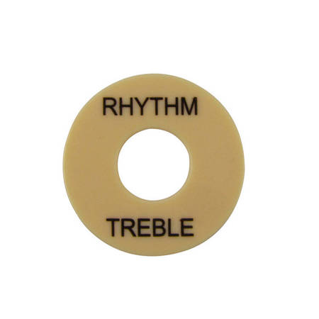 Switch Name Plate Rhythm/Treble Kera Audio PRT/LP Creamy