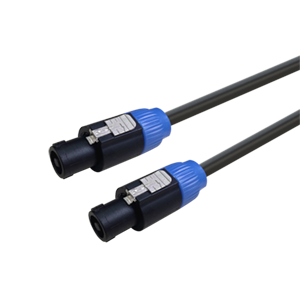 Kabel głośnikowy 2 x 1,0mm² 2 x złącze głośnikowe 10m Roxtone SSSS210L10 